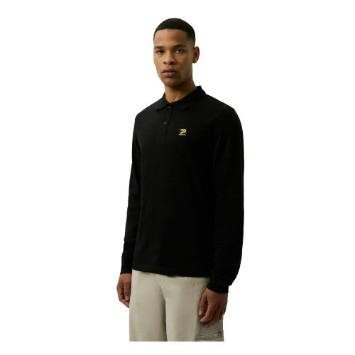 Front - Patrick Mens Luca Long-Sleeved Polo Shirt