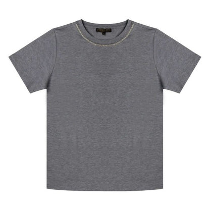 Front - Biba Womens/Ladies Crew Neck Regular T-Shirt