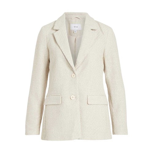 Front - Vila Womens/Ladies Viemmi Bouclé Tailored Blazer