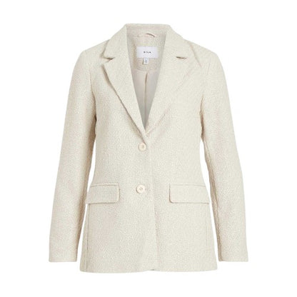 Front - Vila Womens/Ladies Viemmi Bouclé Tailored Blazer