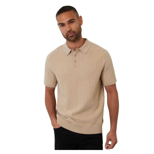 Front - Threadbare Mens Halliwell Short-Sleeved Polo Shirt