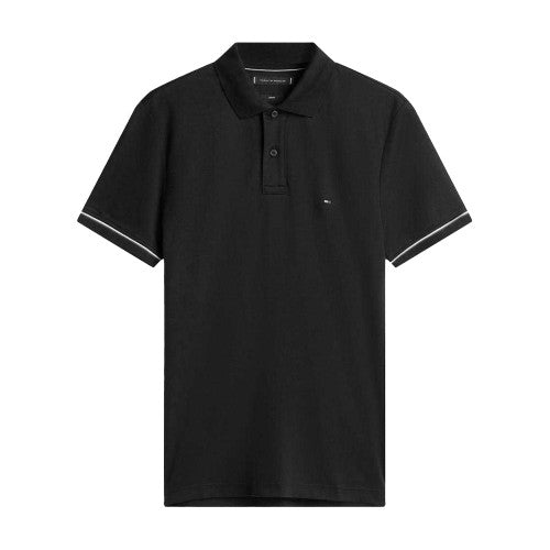 Front - Tommy Hilfiger Mens Liquidtip Collared Short-Sleeved Polo Shirt