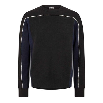 Front - Diesel Mens Wichita Crew Neck Long-Sleeved Sweatshirt