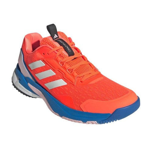 Front - Adidas Mens Crazyflight 6 Volleyball Shoes