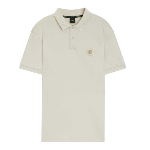 Front - Boss Mens Cotton Polo Shirt