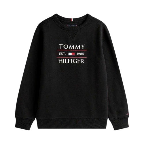 Front - Tommy Hilfiger Childrens/Kids Flag Regular Sweatshirt