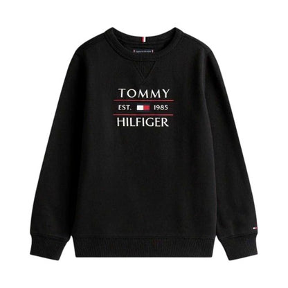 Front - Tommy Hilfiger Childrens/Kids Flag Regular Sweatshirt