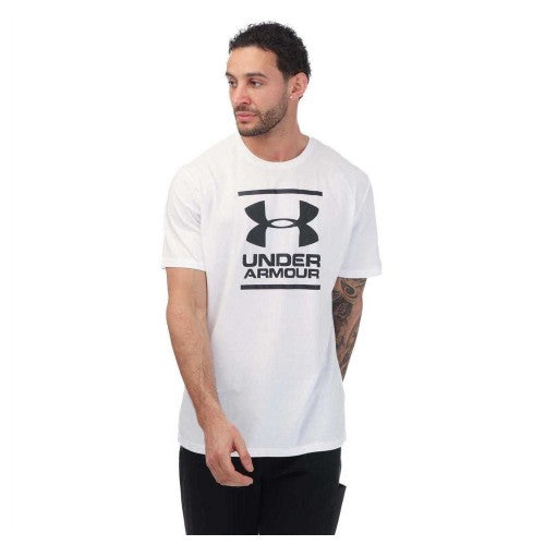 Front - Under Armour Mens GL Foundation Back Print Loose Fit T-Shirt
