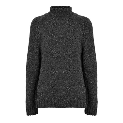 Front - Hugo Unisex Adult Cable Knit Jumper