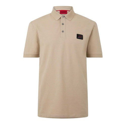 Front - Hugo Mens Dereso Regular Polo Shirt