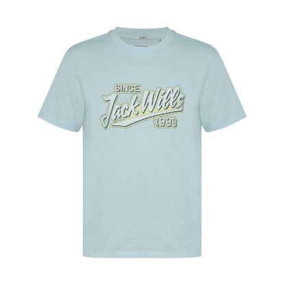 Front - Jack Wills Mens Retro Cotton Crew Neck T-Shirt