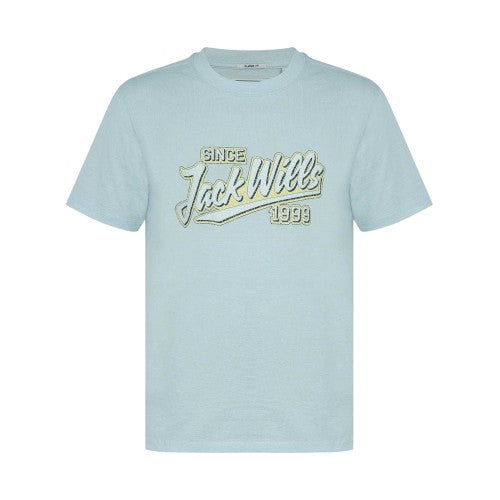 Front - Jack Wills Mens Retro Cotton Crew Neck T-Shirt