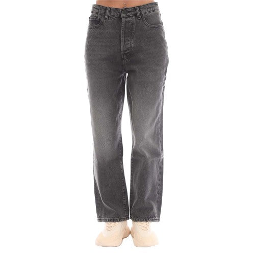 Front - Hugo Womens/Ladies 933 Wide Leg Modern Jeans