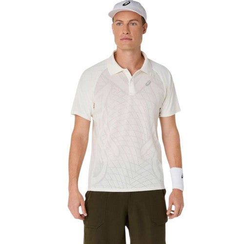 Front - Asics Mens Actibreeze Match Polo Shirt