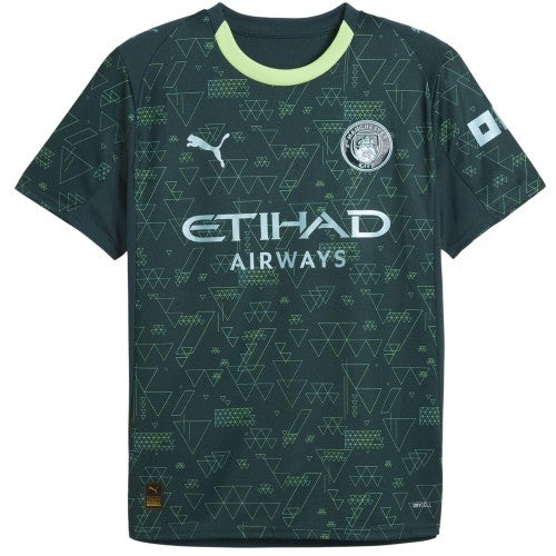 Front - Manchester City FC Mens 25/26 Manchester City FC Jersey