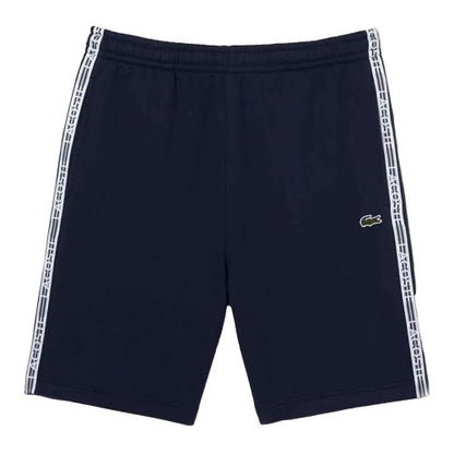 Front - Lacoste Mens Cotton & Flannel Regular Shorts