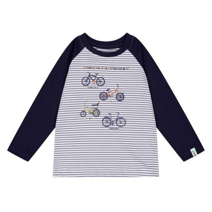 Front - Lilly & Sid Baby Bicycle T-Shirt