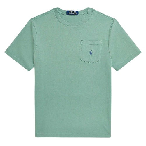 Front - Ralph Lauren Childrens/Kids Patch Pocket T-Shirt