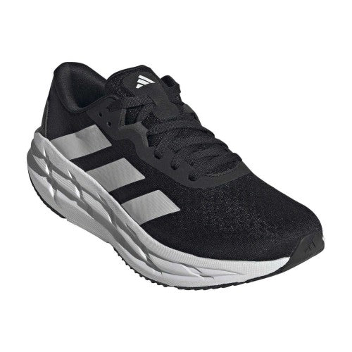 Front - Adidas Mens 3 Stripes Lace Up Low Cut Trainers