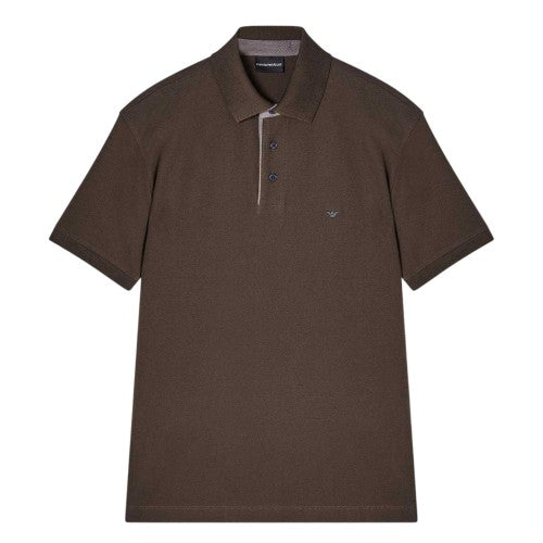 Front - Emporio Armani EA7 Mens Polo Shirt