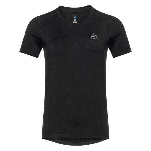 Front - Odlo Womens/Ladies Merino Wool Crew Neck Slim T-Shirt