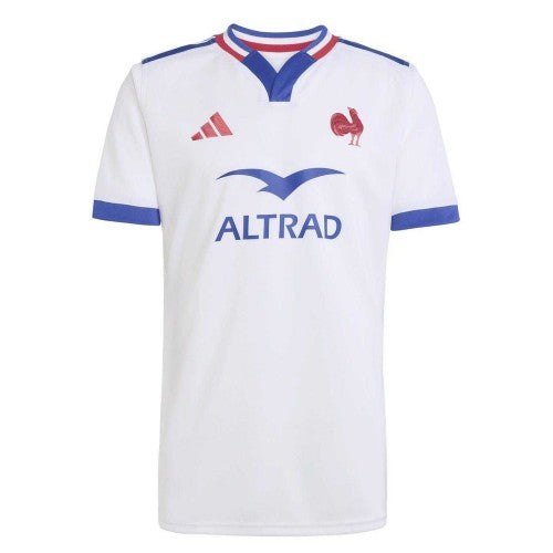 Front - Adidas Unisex Adult France Rugby Jersey