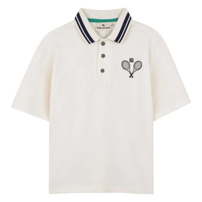 Front - Kids Around Childrens/Kids Racket Polo Shirt