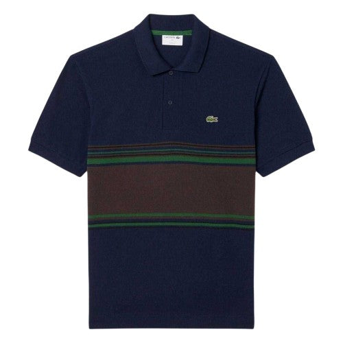 Front - Lacoste Mens Logo Short-Sleeved Polo Shirt
