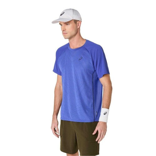Front - Asics Mens Match Actibreeze T-Shirt