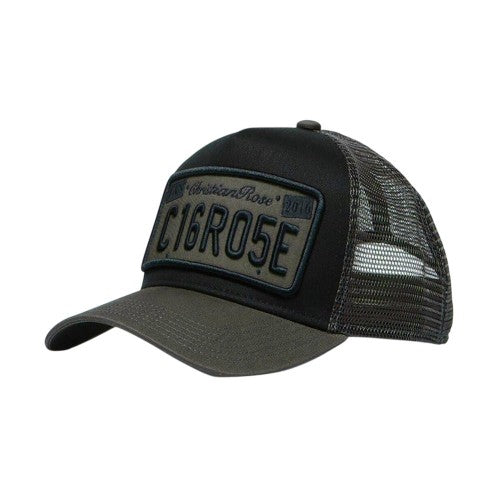 Front - Christian Rose Private Plate Logo Trucker Cap