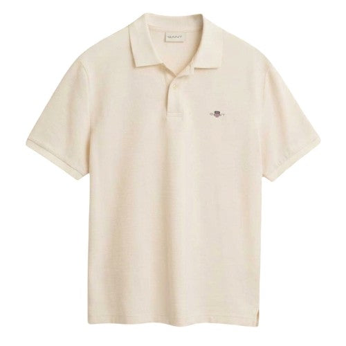 Front - Gant Mens Cotton Regular Polo Shirt
