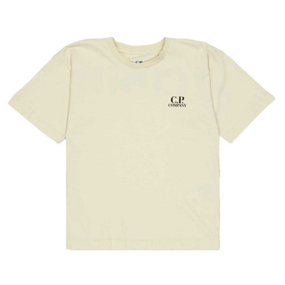 Front - C.P. Company Childrens/Kids Back Print Logo T-Shirt