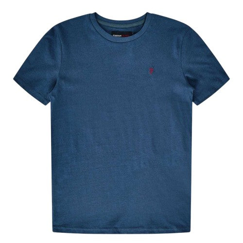 Front - Farah Childrens/Kids Embroidered Logo T-Shirt