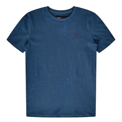 Front - Farah Childrens/Kids Embroidered Logo T-Shirt