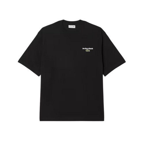 Front - Lacoste Mens Jersey Loose T-Shirt