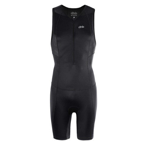 Front - dhb Mens Hydron Sleeveless Trisuit