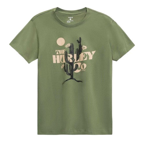 Front - Hurley Mens Desert T-Shirt