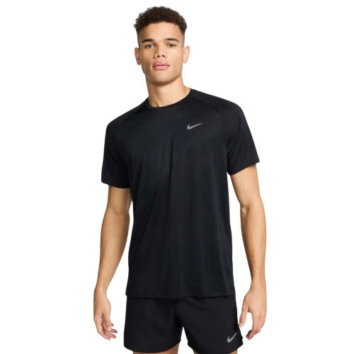 Front - Nike Mens Stride Running Top