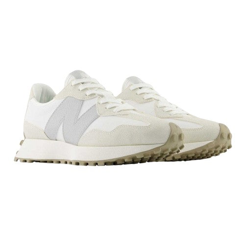 Front - New Balance Womens/Ladies 327 Logo Suede Trainers
