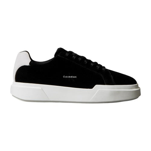 Front - Calvin Klein Mens Suede Chunky Trainers