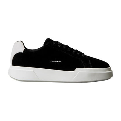 Front - Calvin Klein Mens Suede Chunky Trainers