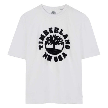 Front - Timberland Childrens/Kids Crew Neck T-Shirt