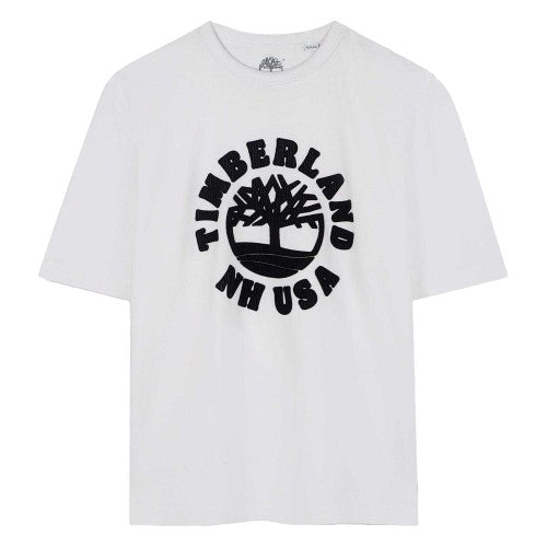 Front - Timberland Childrens/Kids Crew Neck T-Shirt