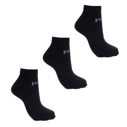 Front - Everlast Mens Logo Trainer Socks (Pack of 3)