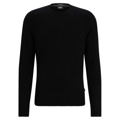 Front - Boss Mens Raglan Long-Sleeved Sweater Top