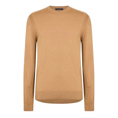 Front - Boss Mens Ribbed Sweater Top