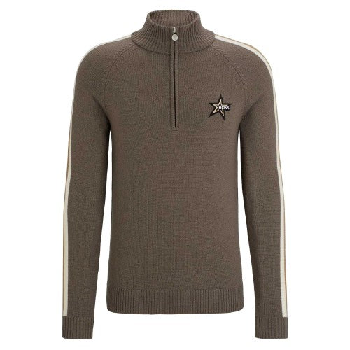 Front - Boss Mens Regular Raglan Jumper