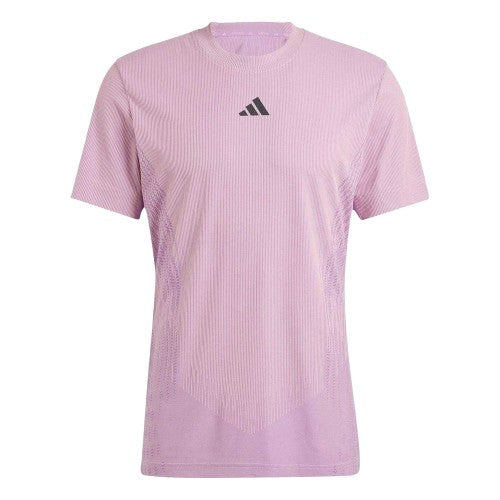 Front - Adidas Mens AirCool Crew Neck Short-Sleeved T-Shirt