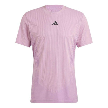 Front - Adidas Mens AirCool Crew Neck Short-Sleeved T-Shirt