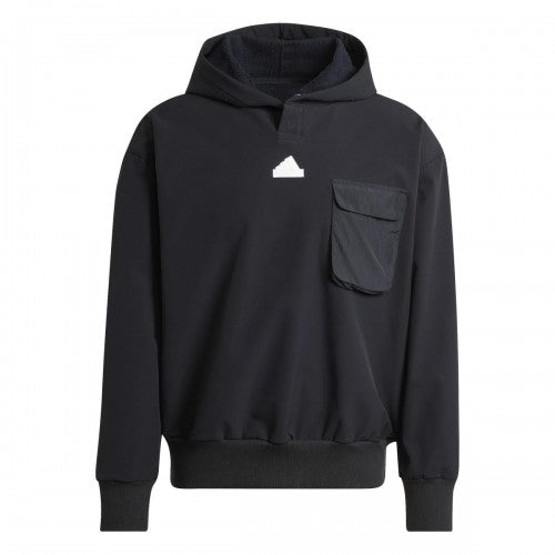 Front - Adidas Mens City Escape Premium Hoodie